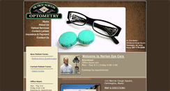 Desktop Screenshot of nortoneyecare.com